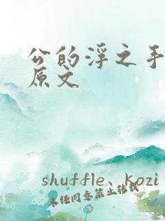 公的浮之手中字原文