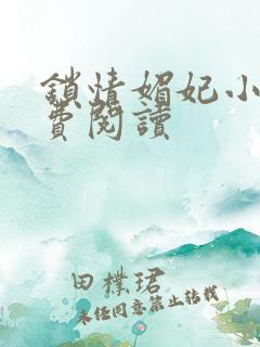 锁情媚妃小说免费阅读