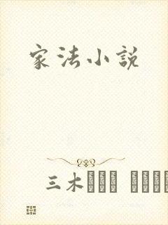 家法小说
