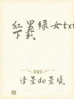 红男绿女txt下载