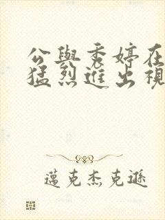 公与秀婷在厨房猛烈进出视频