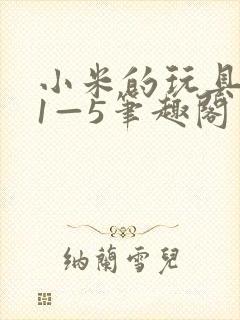 小米的玩具日记1—5笔趣阁