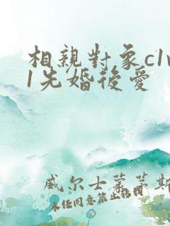 相亲对象c1v1先婚后爱