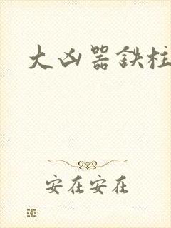 大凶器铁柱小说