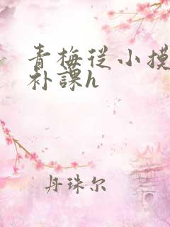 青梅从小摸到大补课h
