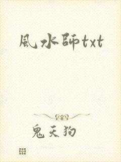 风水师txt