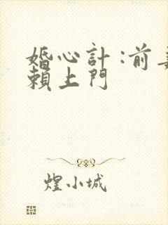 婚心计 :前妻赖上门