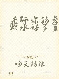 老师你的兔子好软水好多直接看