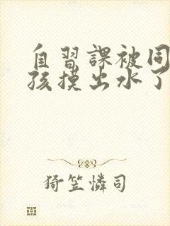 自习课被同桌男孩摸出水了