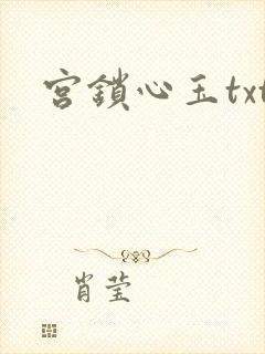 宫锁心玉txt