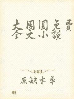 大团圆免费阅读全文小说