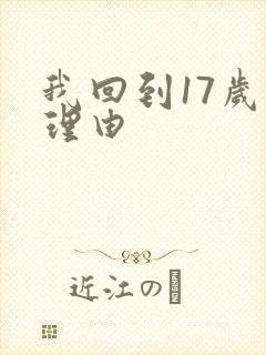 我回到17岁的理由