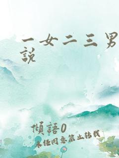 一女二三男事小说