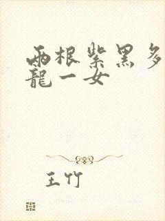 两根紫黑多男双龙一女