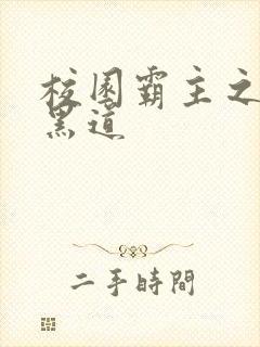 校园霸主之统一黑道