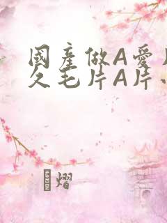 国产做A爱片久久毛片A片小说