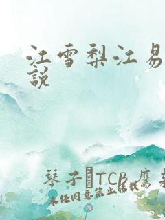 江雪梨江易山小说