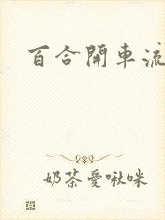 百合开车流污水