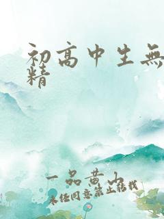 初高中生无套内精