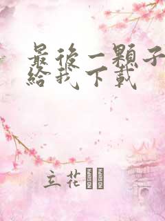 最后一颗子弹留给我下载