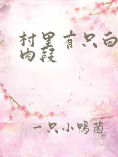 村里有只白骨精肉段