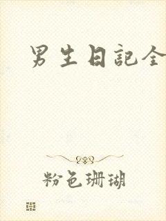 男生日记全集