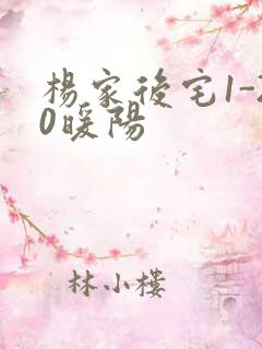 杨家后宅1-20暖阳