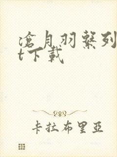 沧月羽系列txt下载