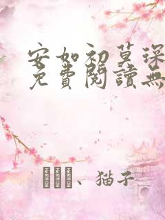 安如初莫琛全文免费阅读无弹窗