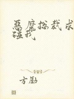 恶魔总裁求你别碰我