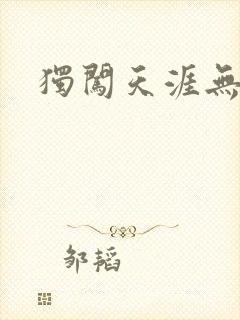 独闯天涯无弹窗