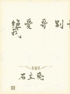 绝爱 哥 别爱我