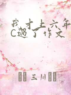 我才上六年级就C过了作文