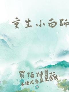 重生小白师尊