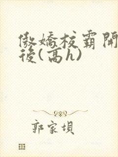 傲娇校霸开荤以后(高h)