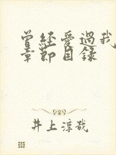 曾经爱过我刘念章节目录