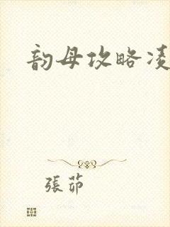 韵母攻略凌小东