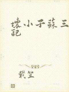 坏小子苏三风流记