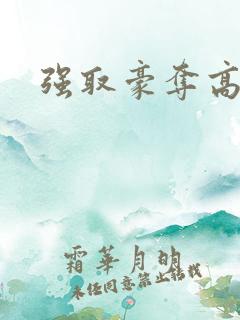 强取豪夺高干文