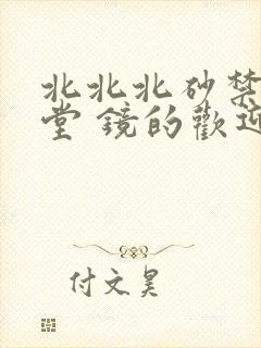 北北北砂禁慢天堂 镜的欢迎会