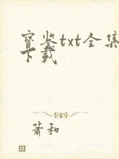 宝鉴txt全集下载