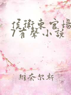 侯卫东官场笔记7有声小说