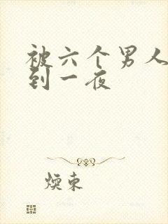 被六个男人躁J到一夜