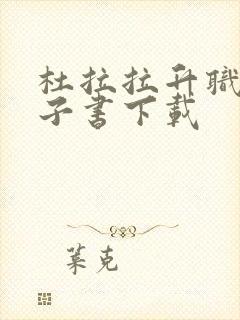 杜拉拉升职记电子书下载