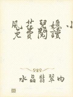 风花儿媳 小说免费阅读
