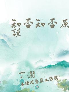 知否知否原著小说
