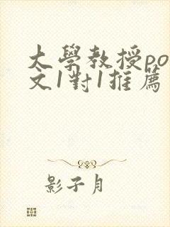 大学教授pop文1对1推荐