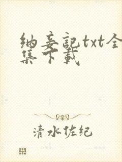 纳妾记txt全集下载