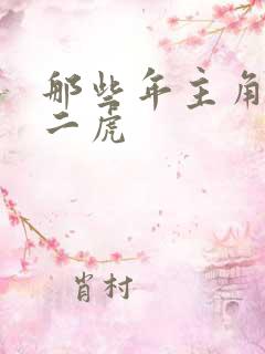 那些年主角是贾二虎