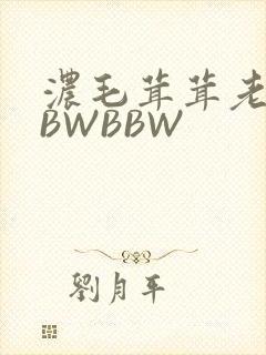 浓毛茸茸老太BBWBBW